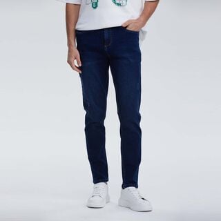 Jeans Hombre Skinny Desgaste Azul Oscuro Fashion´s Park,hi-res