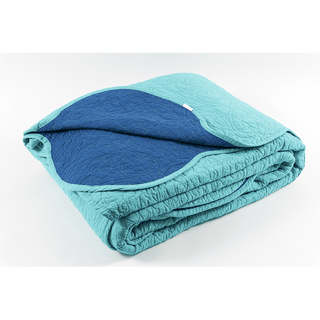 Cobertor Quilt Calipso / Azul King,hi-res
