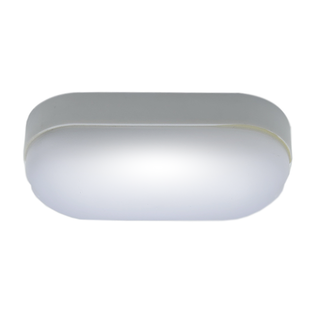 Apliqué de Pared blanco Chiray ovalado A&A Iluminación luz neutra,hi-res