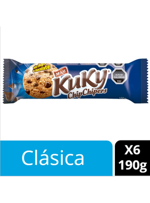Galleta Chip Kuky Chipchipers 190G X6Por Nestlé,hi-res
