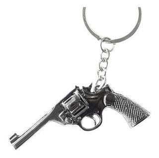 Llavero Metálico Revolver Magnum AH01,hi-res