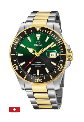 Reloj J863/4 Jaguar Verde Hombre Executive,hi-res