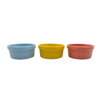 Set pocillos cuencos bowl cerámica 3 pzas salsero,hi-res