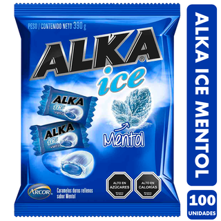 Caramelo Alka Ice Mentol (bolsa Con 100 Unidades),hi-res