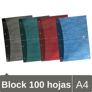 Block A4 de 100 hojas Cuadriculado Oxford Colores Surtidos,hi-res