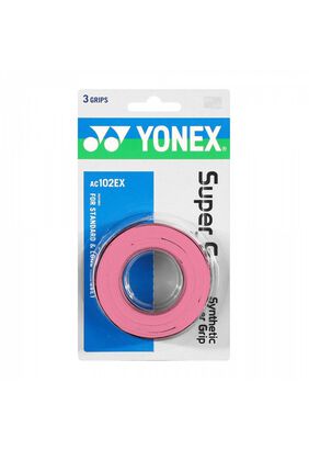 OVERGRIP YONEX SUPER GRAP ROSA X3,hi-res
