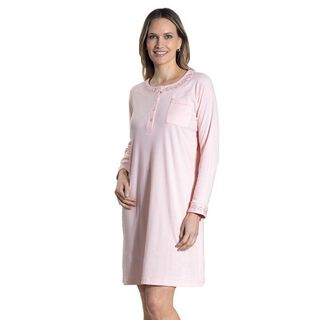 Camisola algodón acanalado con bordado rosa Art 241239,hi-res