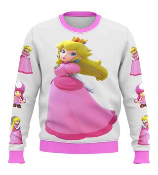 Polerón Princesa Peach - Mario Bros D3,hi-res