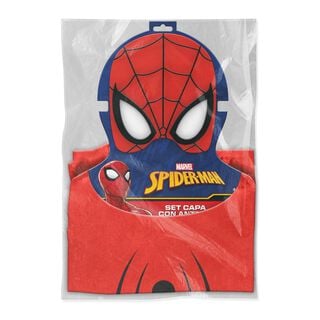 Set Capa Spiderman con Antifaz Marvel,hi-res
