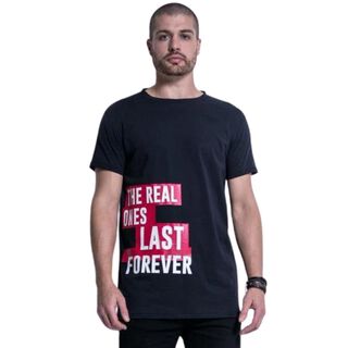 Polera Negra Real One Last Forever,hi-res