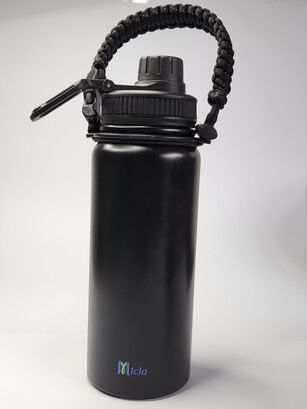 Botella de agua Insulada con cuerda Paracord,hi-res