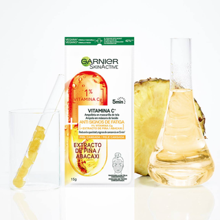 Mascarilla Facial Garnier Vitamica C Extracto de Piña 5min,hi-res
