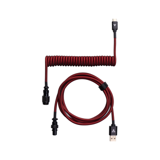 Cable para Teclado Fantech AC701 Coiled USB-C Red,hi-res
