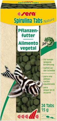 Alimento Peces Herbivoros Sera Spirulina Tabs 24 tabletas 15g,hi-res