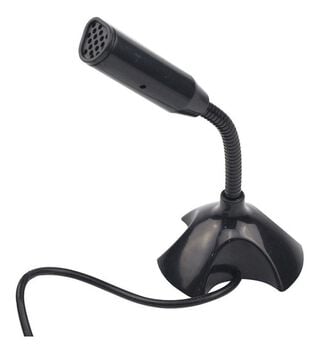 Microfono Para Computador Con Base Auxiliar Plug & Play,hi-res