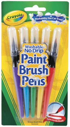 Crayola Paint Brush Pens,hi-res