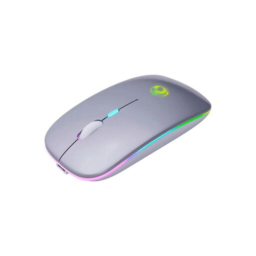 Mouse Inalámbrico Retroiluminado Mouse Bluetooth 1600 DPI Gris,hi-res