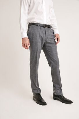 Pantalón hombre formal franela gris,hi-res