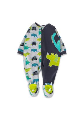 Pijama Bebé Niño Gris Pillin,hi-res