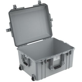 Pelican 1607AirNF Wheeled Hard Case with Liner, No Insert (Silver),hi-res