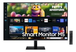 Monitor Samsung 27° Smart M5 Ultima Generación 2usb + 2hdmi,hi-res