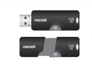 PENDRIVE MAXELL USB FLIX 3.0 128 GB NEGRO / GRIS MOD.347804,hi-res