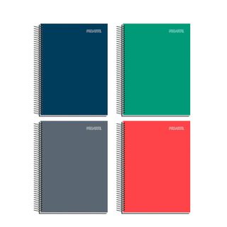 Cuaderno Proarte Liso Soft Touch Carta 150 hj 7mm,hi-res