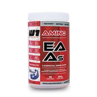 Aminoácidos Esenciales EAAs Blue Raspberry 450 g,hi-res