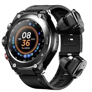 Reloj Inteligente Smartwatch 2 En 1 Auriculares,hi-res
