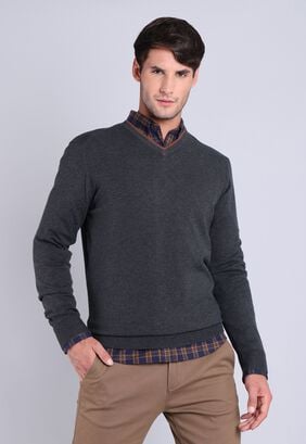 Sweater Cuello V Guy Laroche,hi-res
