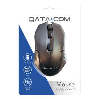 Mouse Con Cable 3D Optico USB 2.0 Datacom Pronobel,hi-res