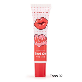 Lip Gloss Peel-Off Waterproof Flamenco T02,hi-res