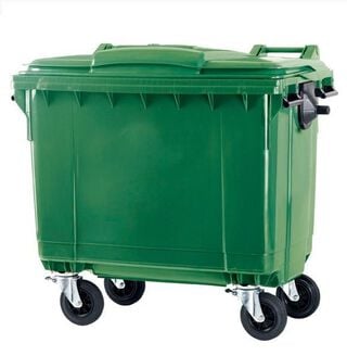 Contenedor de basura 1100 Litros Color Verde,hi-res
