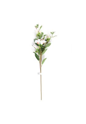 Flor Rododendro Artificial Blanco 71Cm,hi-res
