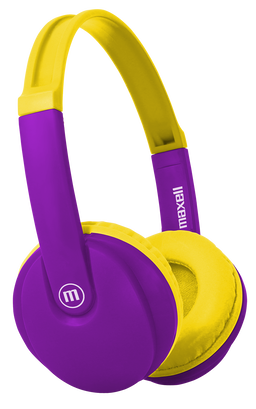 Audífono Bluetooth Inalámbrico Bt350 Amarillo/purpura,hi-res
