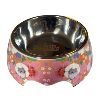 Bowl Comida Mascota Mediano Flores Royal Pet - Shopyclick,hi-res