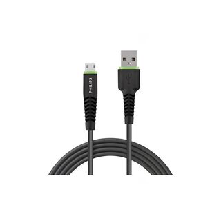 Cable Philips USB a Micro USB 1.2mt Black,hi-res