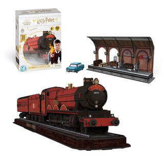 Puzzle 4d Tren Hogwarts Express Harry Potter,hi-res