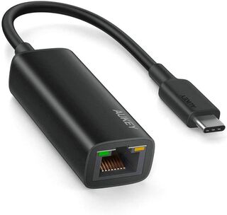 AUKEY Adaptador USB C a Ethernet Gigabit RJ45 Negro - CB-A30,hi-res