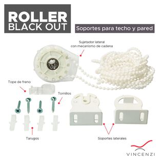 Kit Instalación Cortina Roller Blackout,hi-res