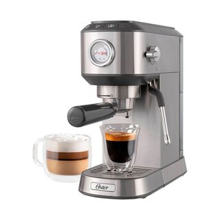 Cafetera Espresso Compacta Oster BVSTEM7200 15bar 1350W Gris,hi-res