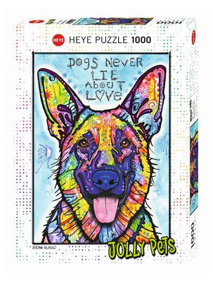 Puzzle de 1000 piezas Dogs Never Lie.,hi-res