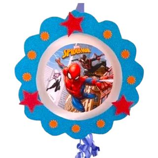 Piñata Infantil Temática Spiderman,hi-res