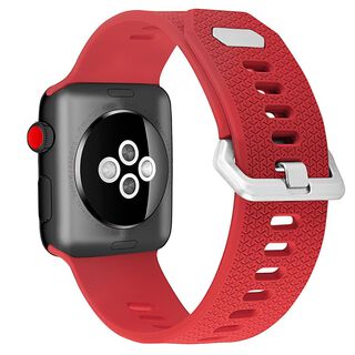 Correa Compatible Iwatch Apple Watch Rojo 42-44-45MM-L,hi-res
