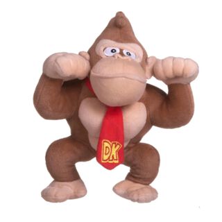 Juguete Peluche Donkey Kong 30cm Cafe Mario Bros,hi-res