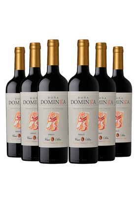 6 Vinos Doña Dominga Reserva De Familia Merlot,hi-res