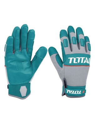 Guantes P/ Trabajo Mecánico Talle Xl Total Tsp1806,hi-res