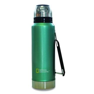 TERMO METALICO NATIONAL GEOGRAPHIC 1200ML VERDE,hi-res