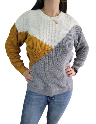 Sweater de tres colores,hi-res