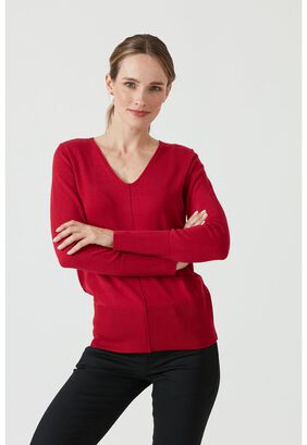 Sweater rojo oscuro,hi-res